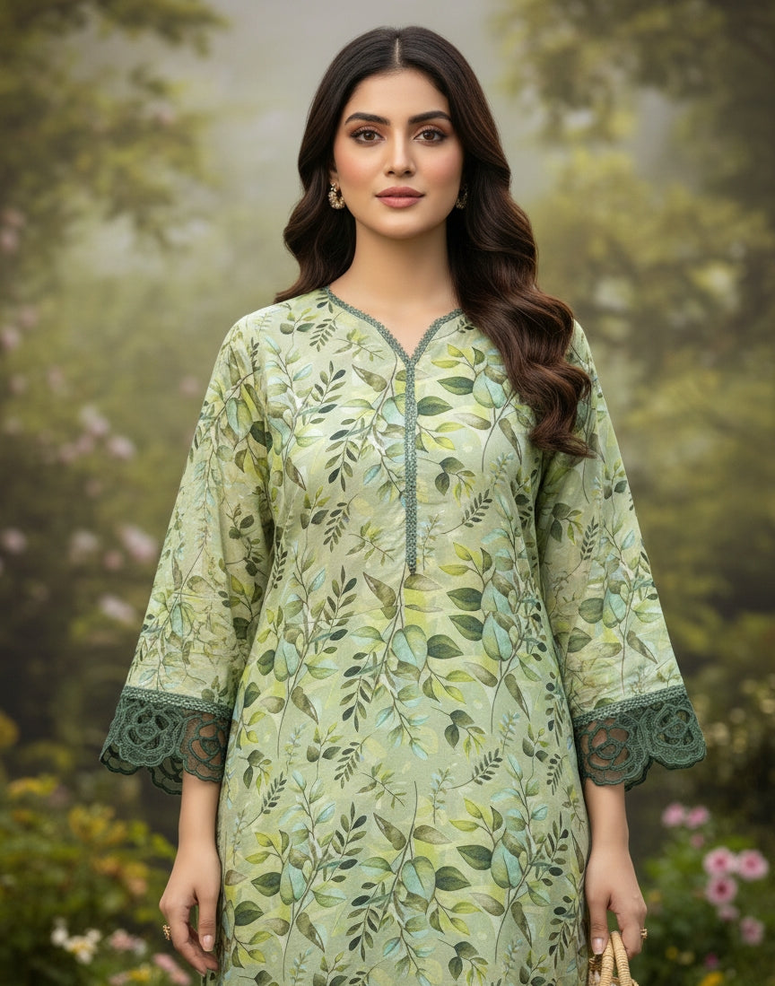 SAAZ 2 PCS Stitched Suit
