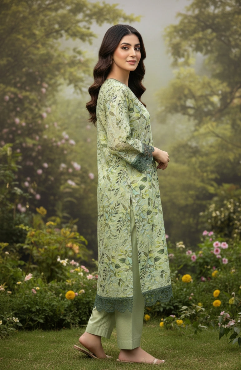 SAAZ 2 PCS Stitched Suit