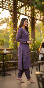 SAAZ Khaddar – 2 PCS Stitched Suit