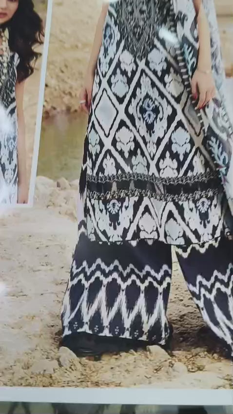 3PC EMBROIREDED SUIT